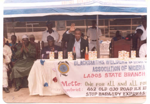 The Blacksmiths, Welders And Iron-Benders Association of Nigeria